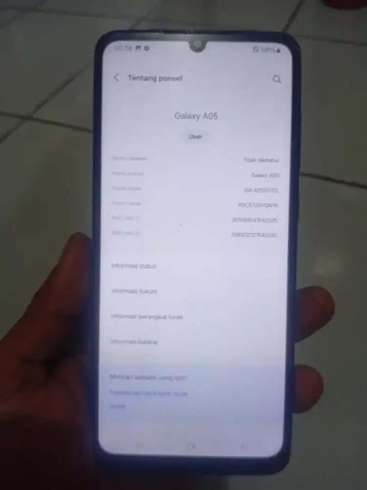 Samsung Galaxy A05 4/64 Minus