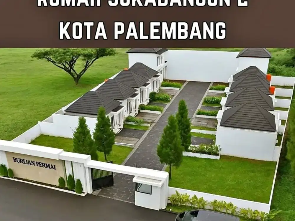 Rumah Dijual Cepat ! kota Palembang