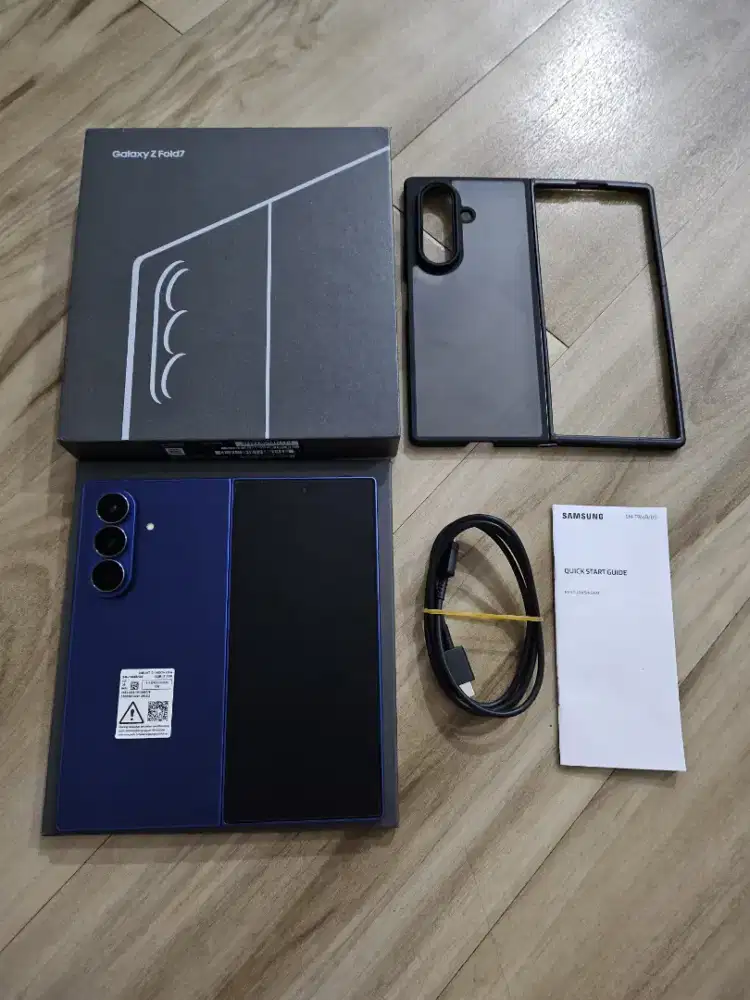 Fold 7 12/512 fisik mulus fullset original(ada cat trkelupas kecil bgt