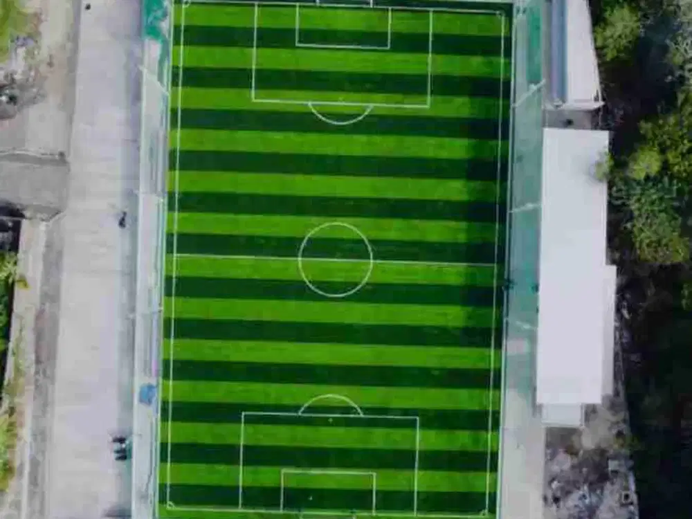 Jual Tanah plus bangunan stadion gedung mini soccer di uluwatu Jimbaran Bali