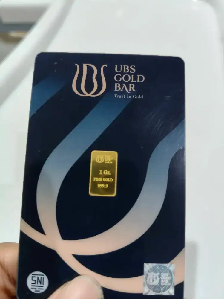 Logam mulia UBS 1 gram new