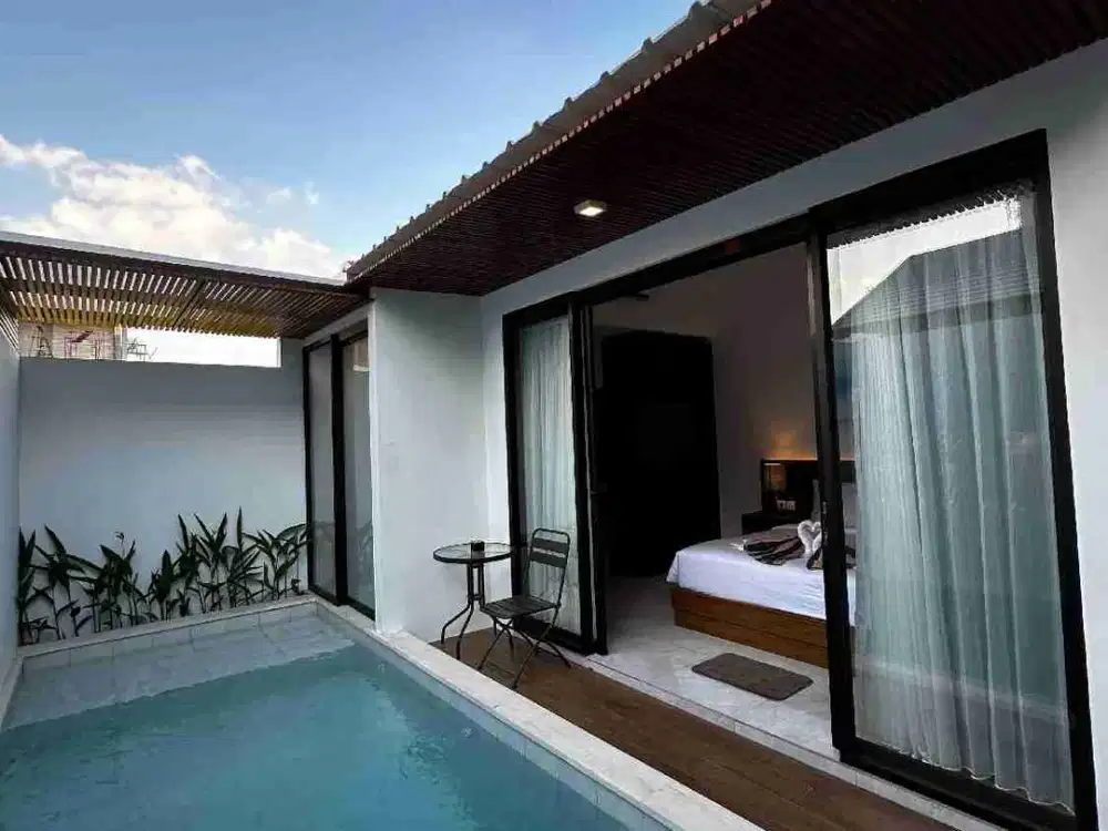 Villa Modern Minimalis 2 Kolam Renang di Umalas