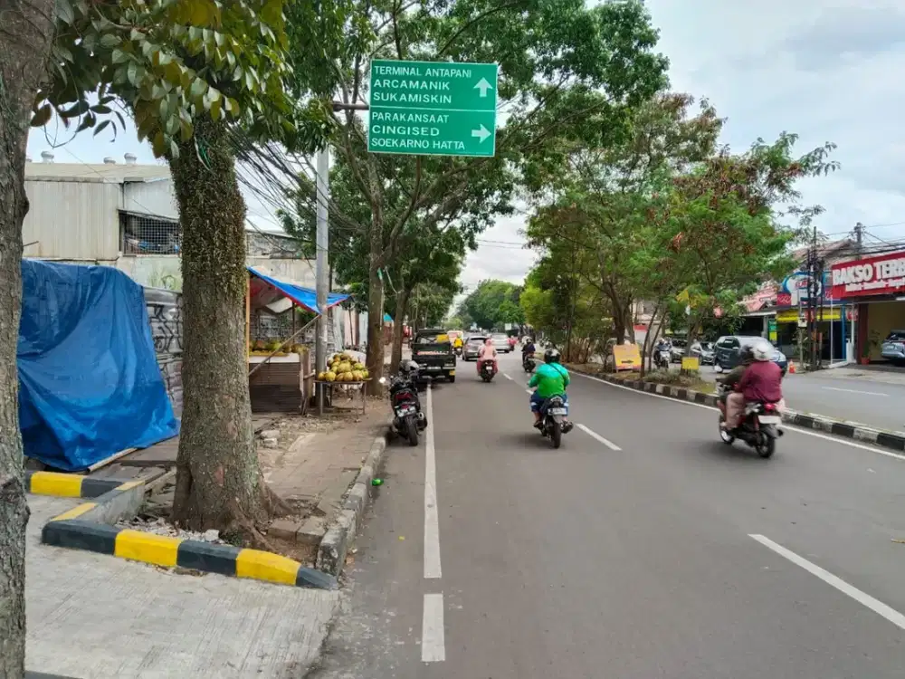 tanah dilokasi premium bagus banget jalan ters jakarta antapani