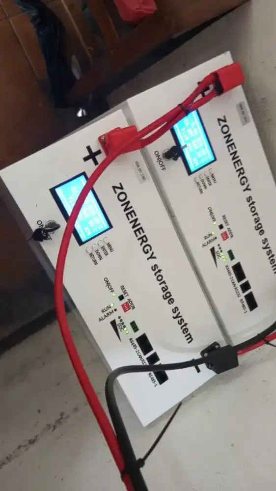 Baterai LifePo4 EVE 100Ah 51.2v ( 16sell ) 5.1kWh New Condition