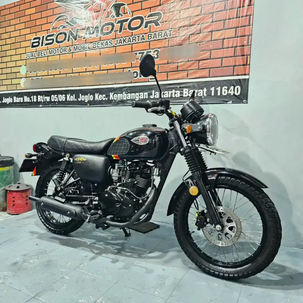 Sprti baru! KAWASAKI W175SE BLACK STYLE 2025 W 175 SE W175 se w 175se