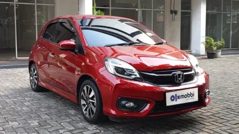 TDP 7,JT Honda Brio 1.2 RS Bensin-AT Merah 2018