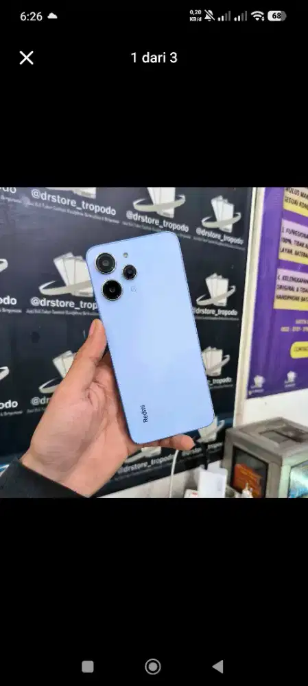 Redmi 12 RAM 8/256 Fullset Muluss