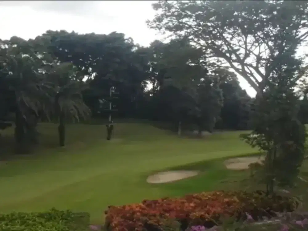 Kavling nempel Lapangan Golf dengan Mountain View I harga bawah NJOP