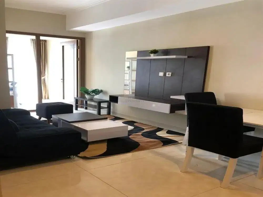 Disewakan 1BR Taman Anggrek Residences Furnished Minimalis, Direct Access Mall TA, Fasilitas Swimming Pool, Club House, Spa, Fitness Center.