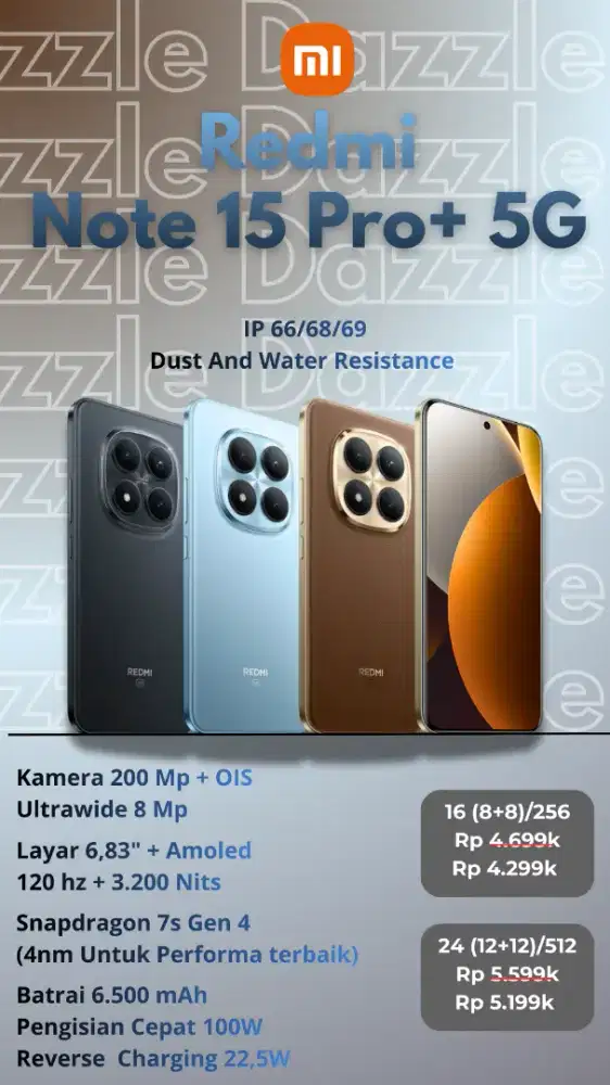 Redmi Note 15 Pro+ 5G | Open Pree Order