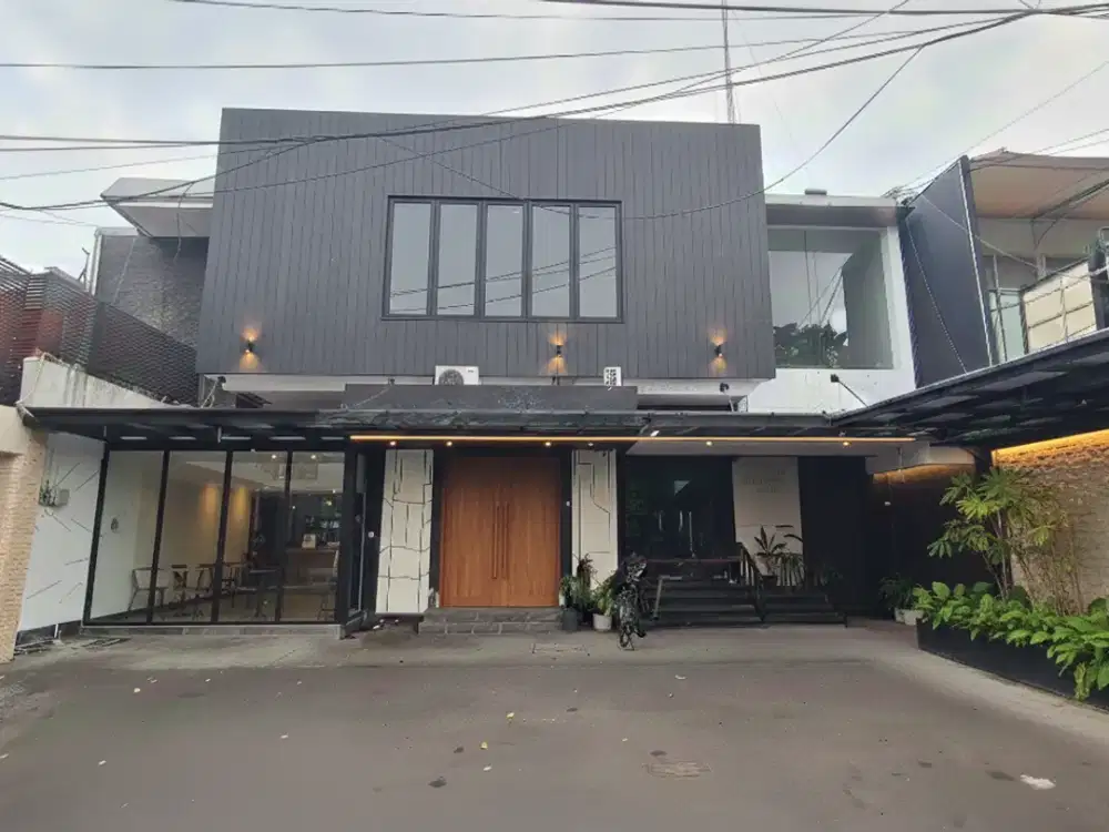 RUANG USAHA 2 LANTAI DI GUNAWARMAN SENOPATI FURNISHED SIAP HUNI STRATEGIS