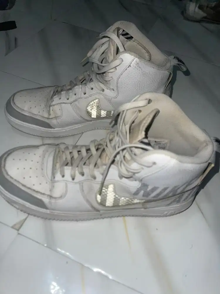 Nike Air high white gray size 44