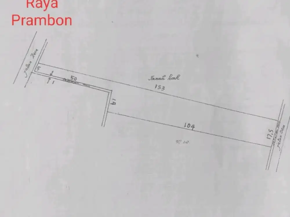Raya prambon sidoarjo nol jalan