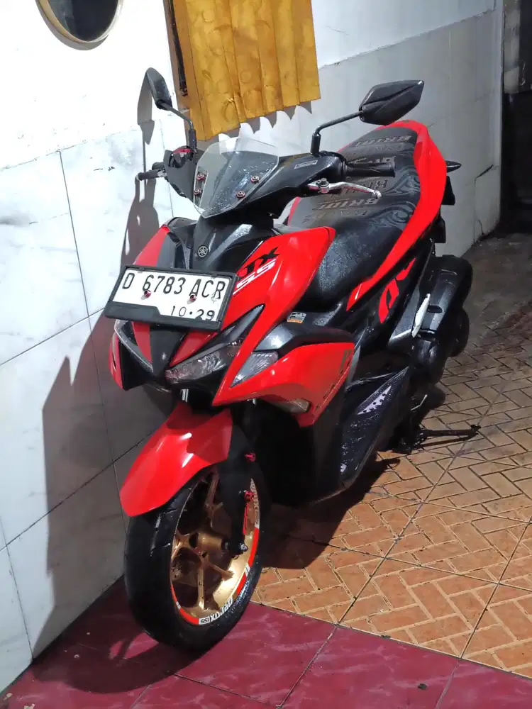 Aerox tahun 2019 mulus/tt boleh gan cash lebih bagus