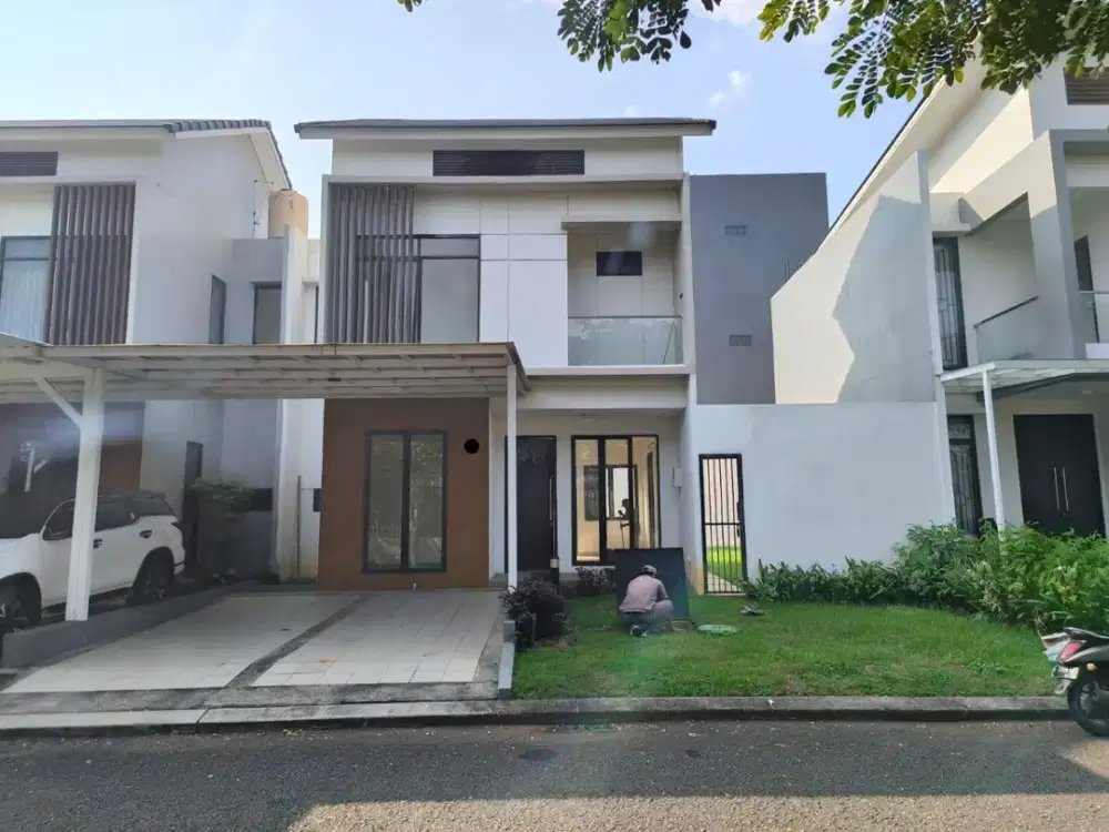 BANTING HARGA Gaji anda dibawah 20Jt pasti diapproved Bank Dijual rumah brandnew murah 2lantai di Cluster Shinano Jakarta Garden City Cakung