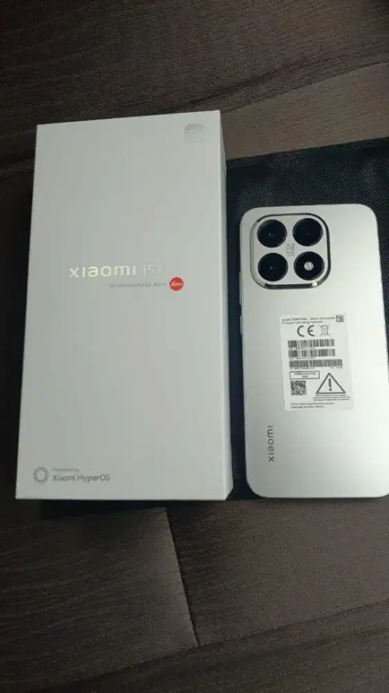 XIAOMI 15T RAM 12/512 , KOMPLIT , NO MINUS , PEMAKAIAN BELUM 1 MINGGU