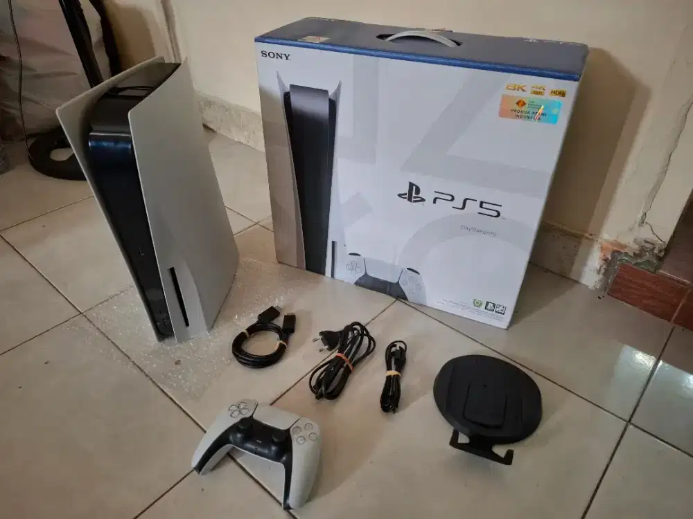 PS5 DISC VERSION FULLSET RESMI SONY INDONESIA ORIGINAL PS 5