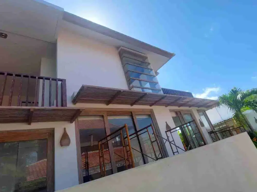VILLA 200M DARI BEACH CEMAGI CANGGU, ASLI MILIK SENDIRI, 2LT, SEMI FURNISHED, SHM - FREEHOLD