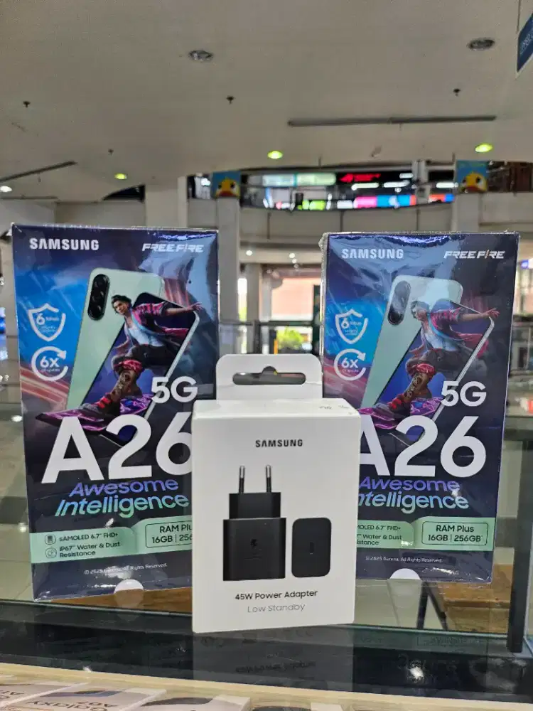 PROMO SAMSUNG A26 5G FREE ADAPTER 25W