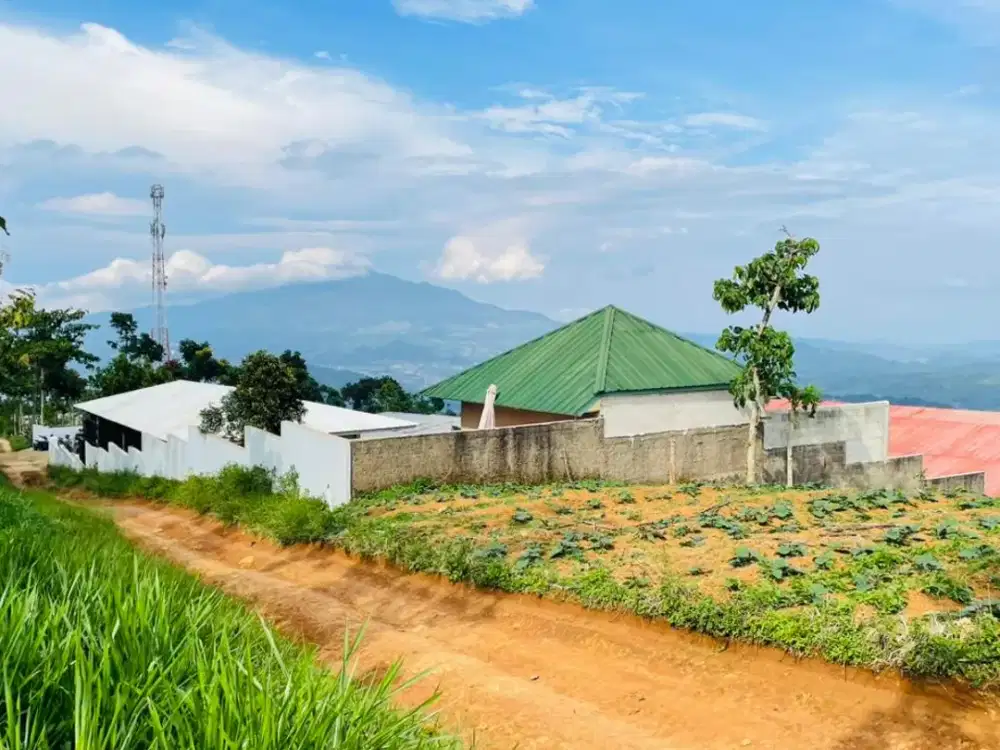 Tanah Udara Dingin Dekat Villa Komersil di Sumedang Dijual Murah