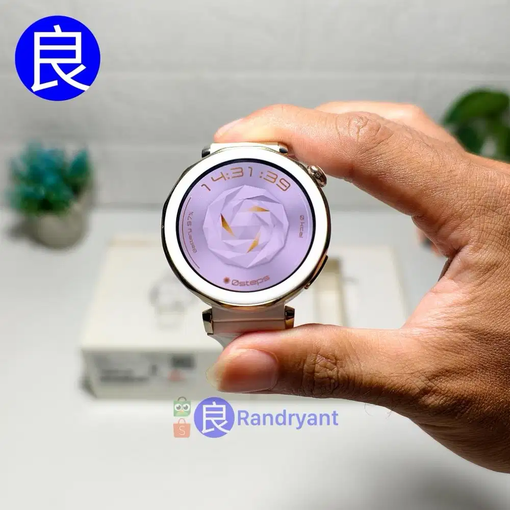 Huawei Watch GT 5 Pro 42mm White Rubber Garansi Resmi Indo Fullset Ori