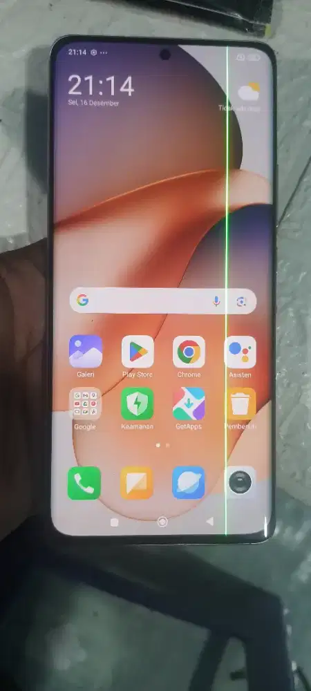 Jual lcd xiaomi 12 pro original minus garis 1