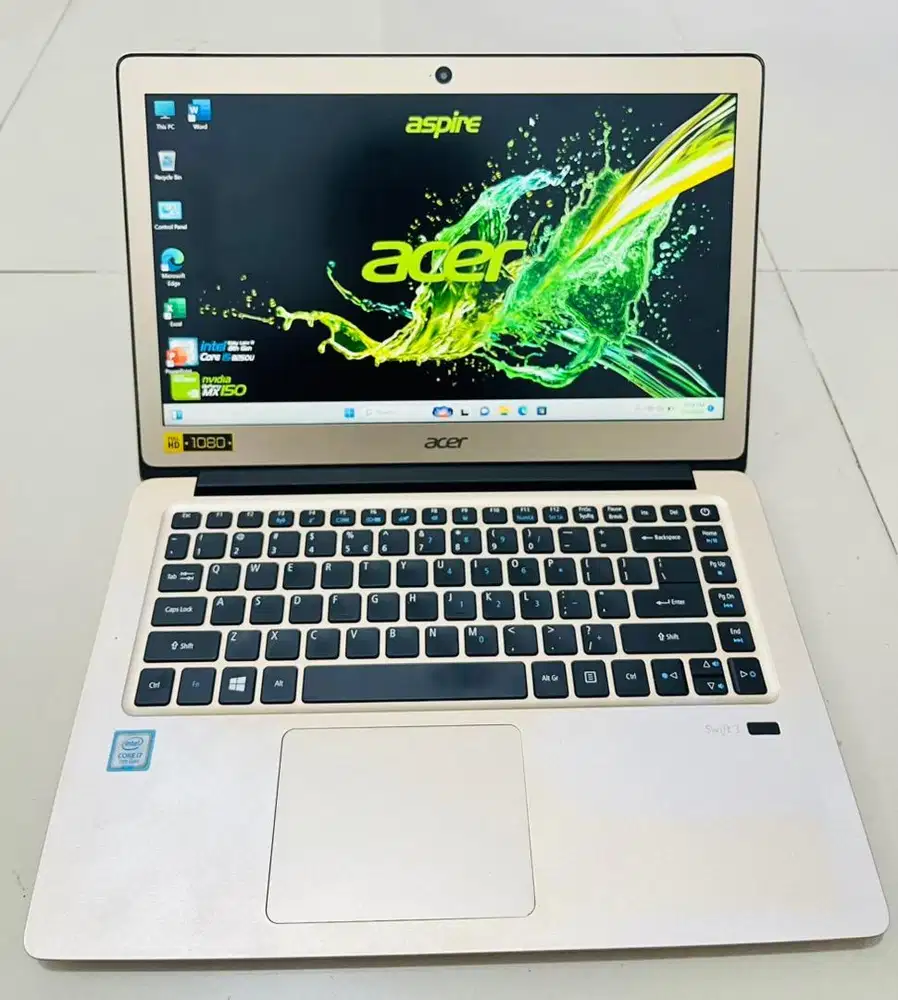 Dijual Cepat Acer Swift 3 intel core i7 gen 7 Ram 8GB SLIM