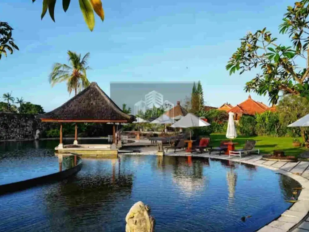 DIJUAL MURAH HOTEL RESORT AKTIF BINTANG 4 PINGGIR PANTAI DI JIMBARAN - BALI