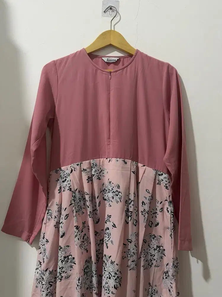 PRELOVED Gamis Amima Lulla Pink