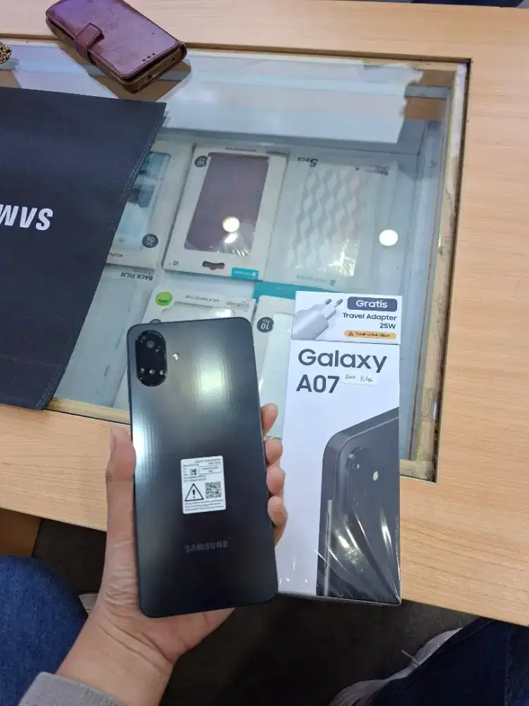SAMSUNG GALAXY A07 PROMO 4+4/64  COCOK BUAT ANAK SEKOLAH / ORANGTUA
