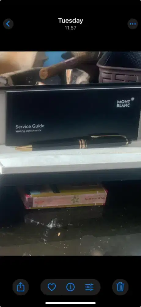 Bolpoin montblanc original gold plate