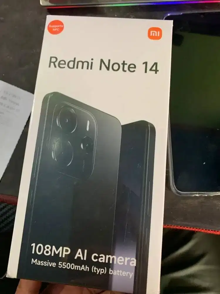 Redmi Note 14 8/256 BLACK Garansi Resmi Xiaomi Baru Dan Segel
