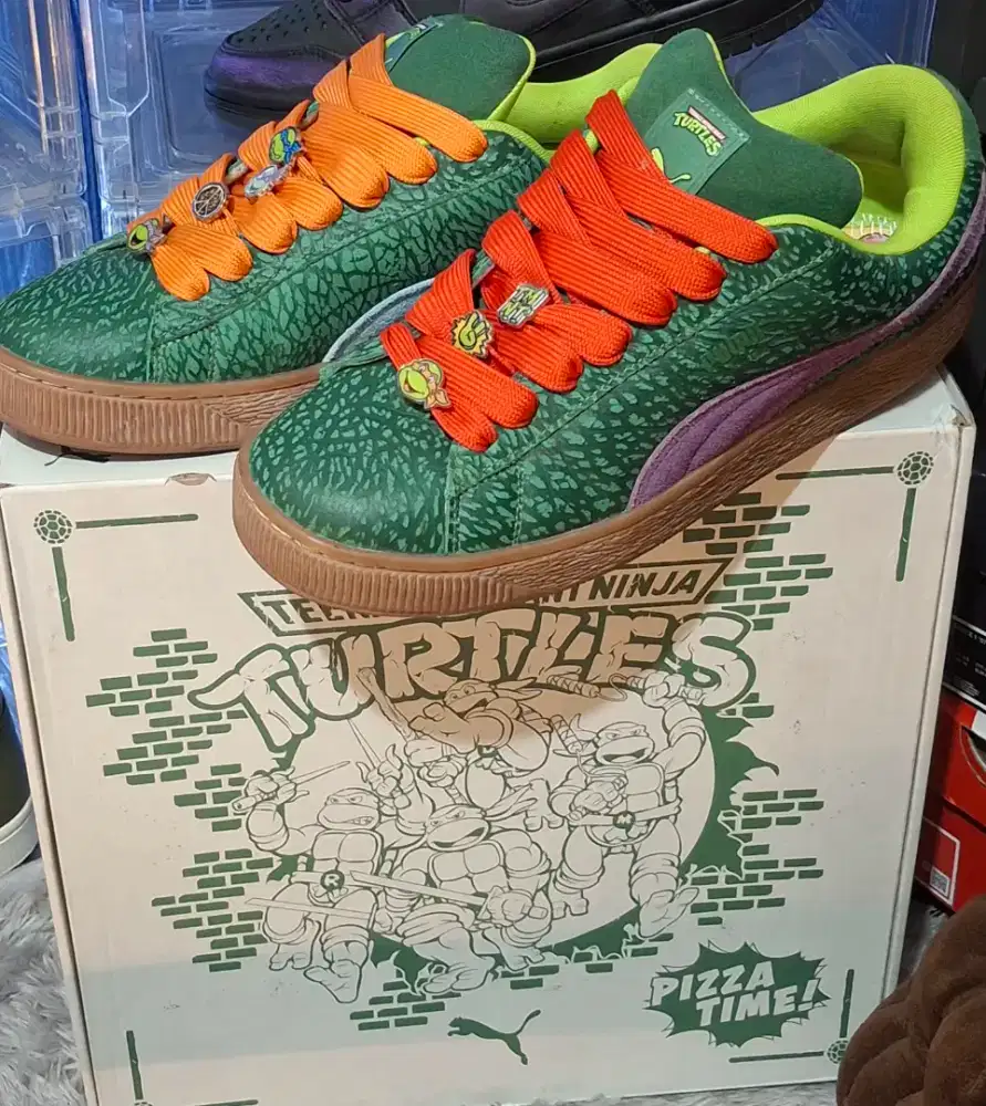 PUMA LOW X NINJA TURTLES VNDS FULLSET SIZE 45.5 ORIGINAL