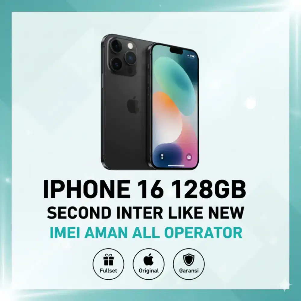 iphone 16 inter second 128 gb