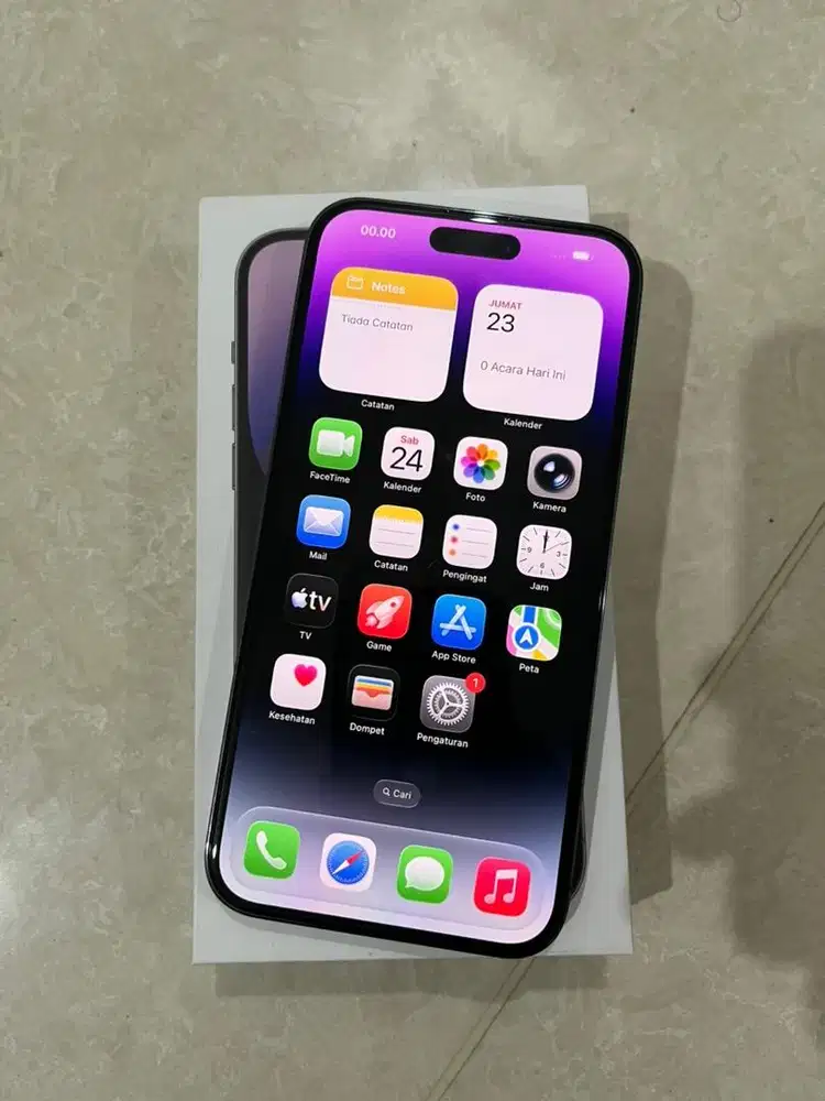 IPHONE 14 PRO MAX 128GB PURPLE IMEI TERDAFTAR BEACUKAI