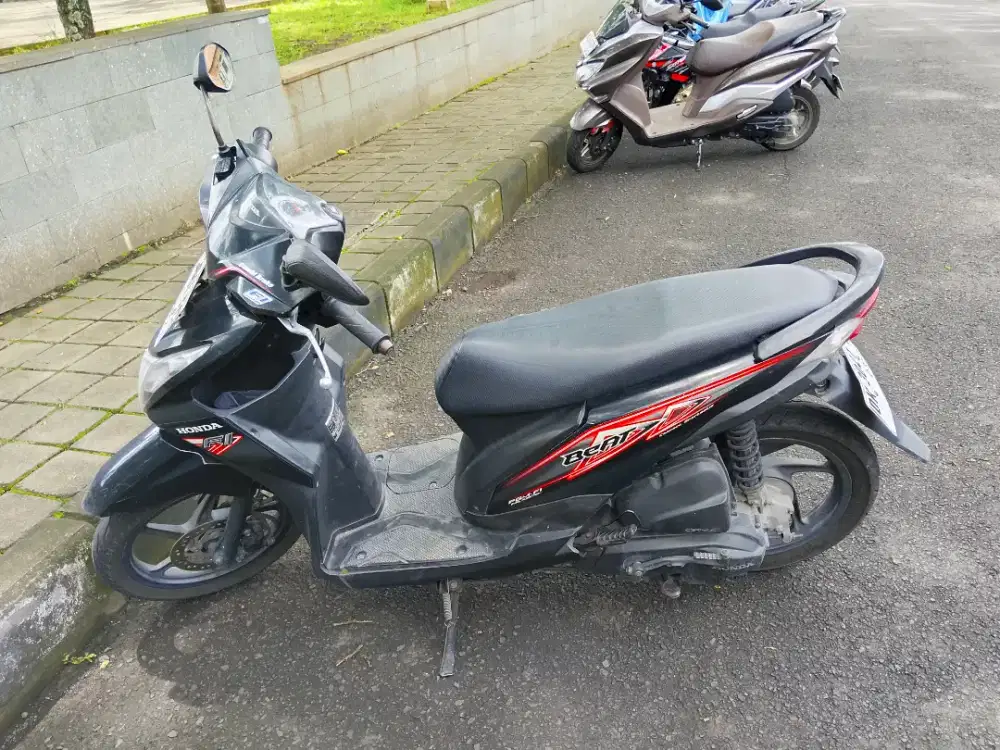 Honda beat 2014 mesin halus tinggal gas