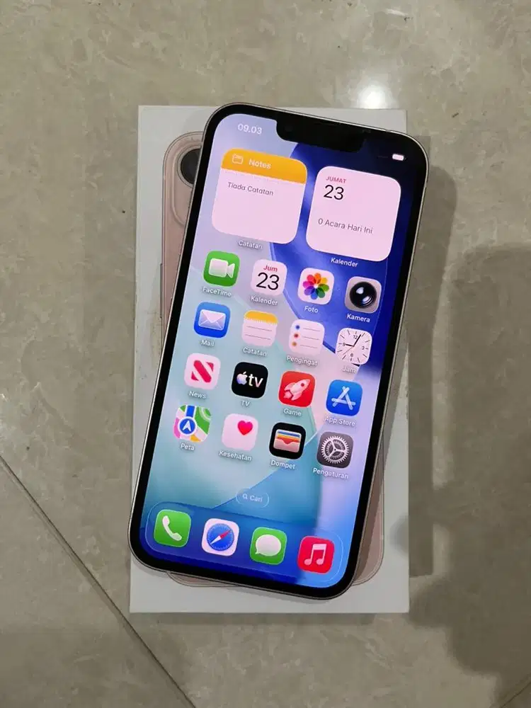 IPHONE 13 256GB PINK IMEI TERDAFTAR BEACUKAI