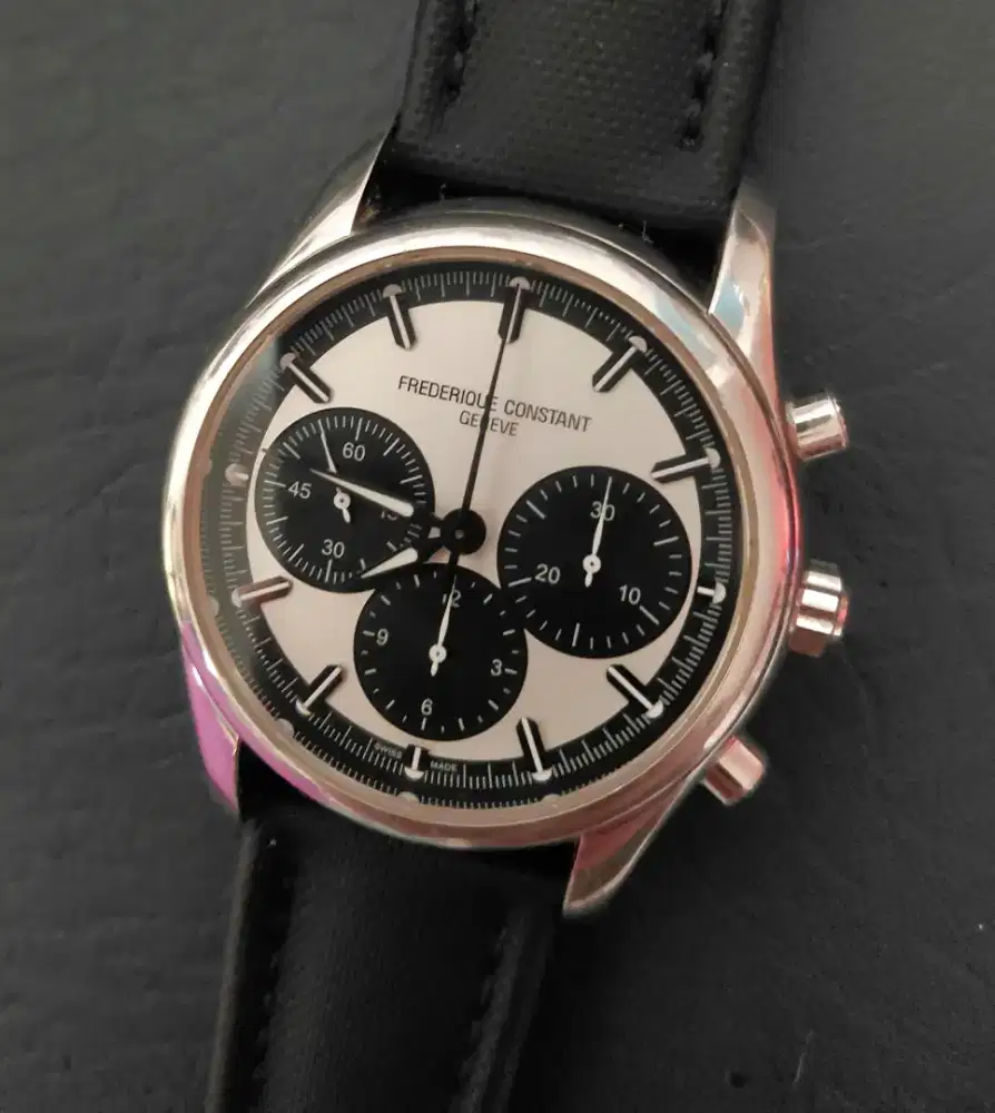 Jam Tangan Preowned: Frederique Constant Panda Chronograph Automatic