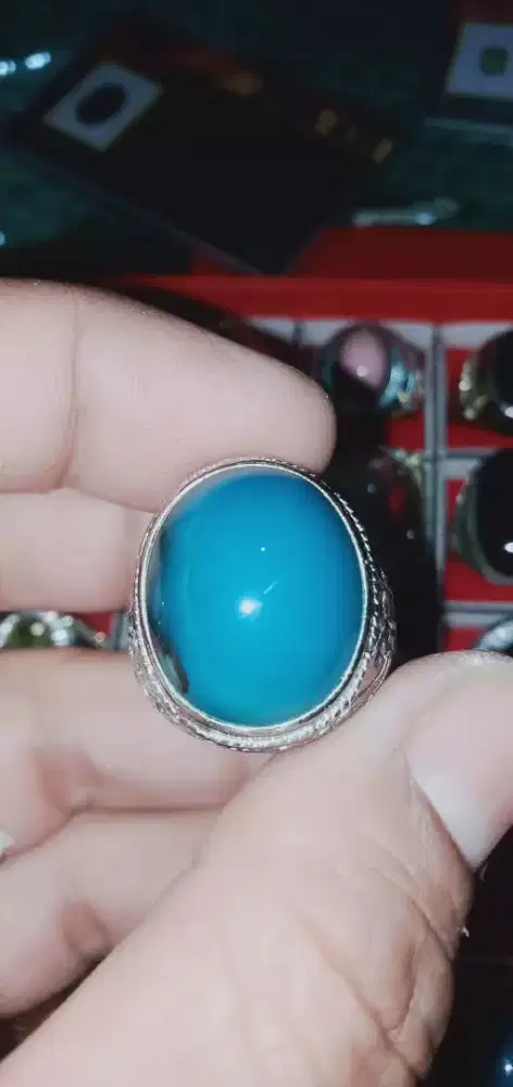 Batu bacan Doko blue