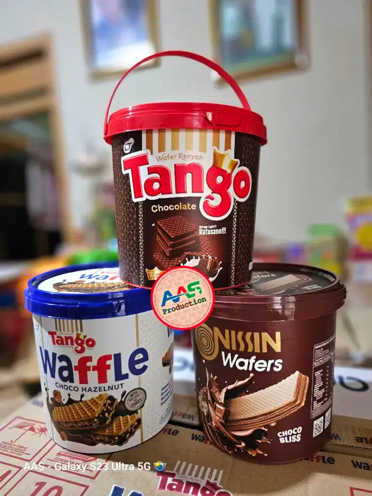 TANGO JAR, WAFFLE JAR, NISSIN JAR