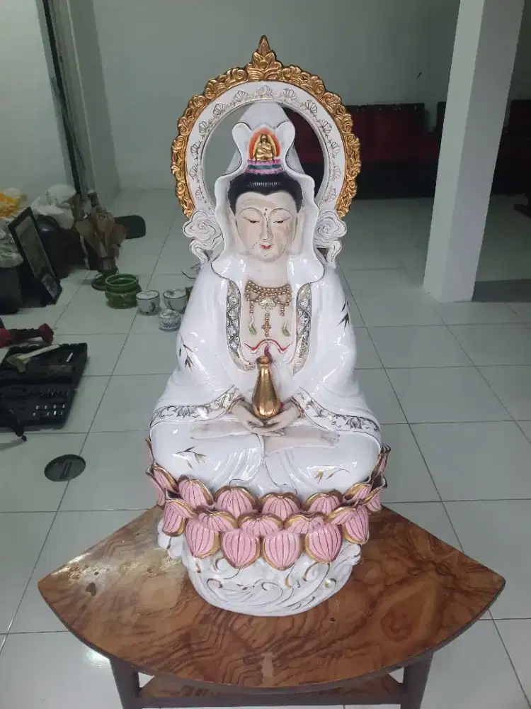 patung dewa dewi kwan im jumbo