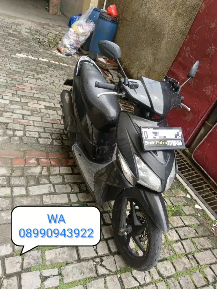Jual Motor Honda Vario 110 Karbu 2007 lengkap