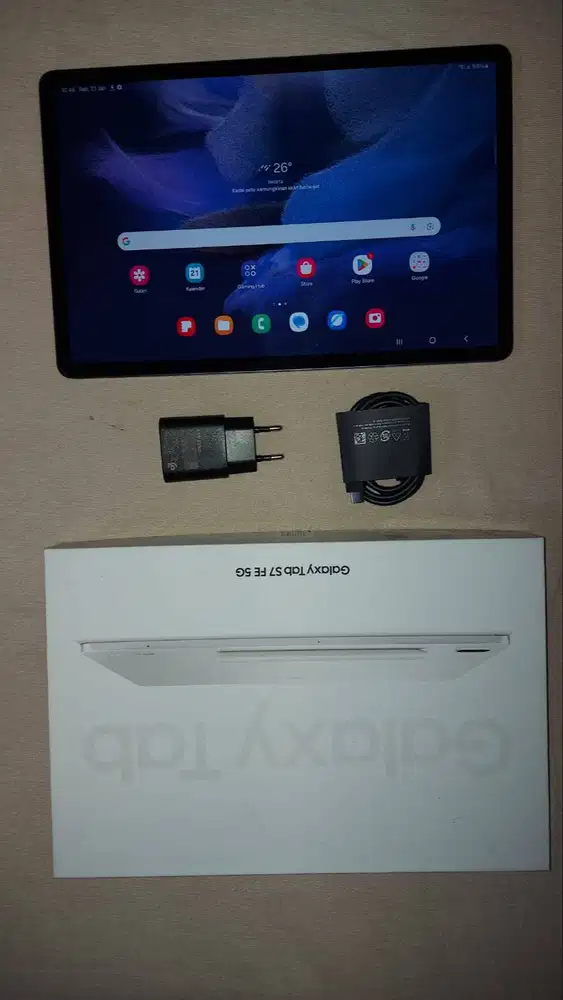 Dijual Samsung Galay Tab S7 FE (5G) Second Like New