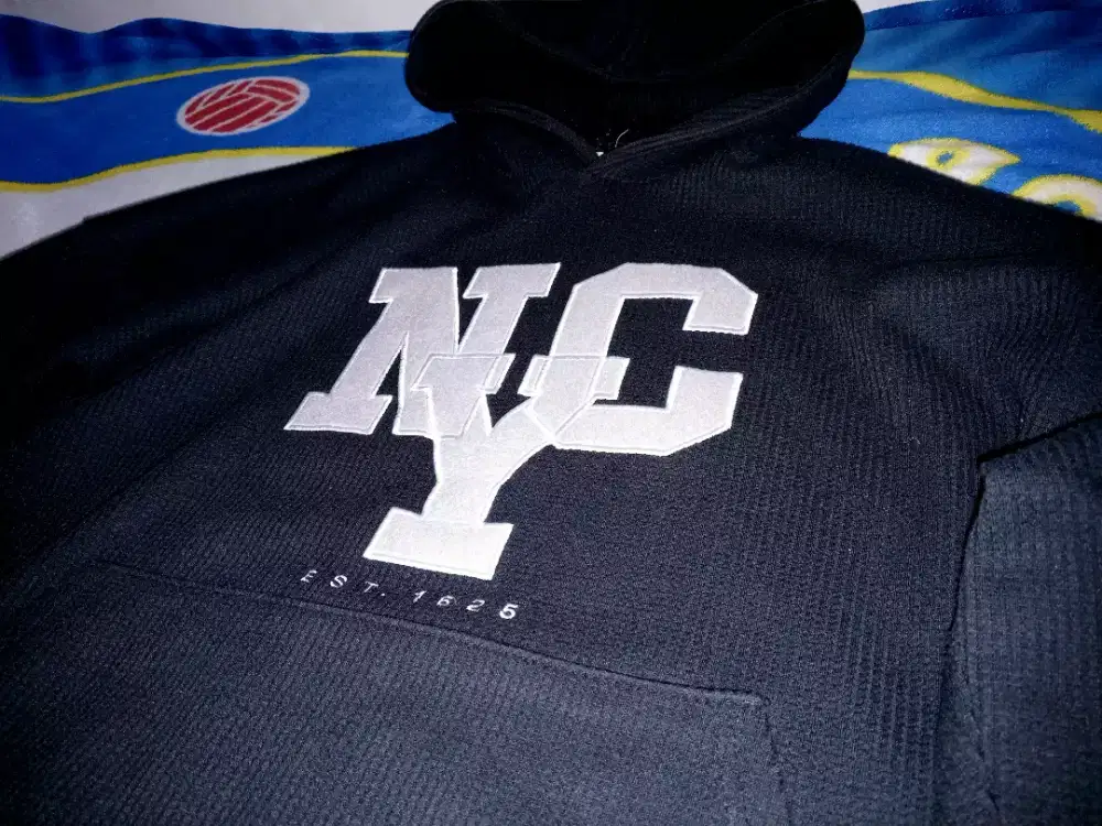 Hoodie Waffle NYC Oversize