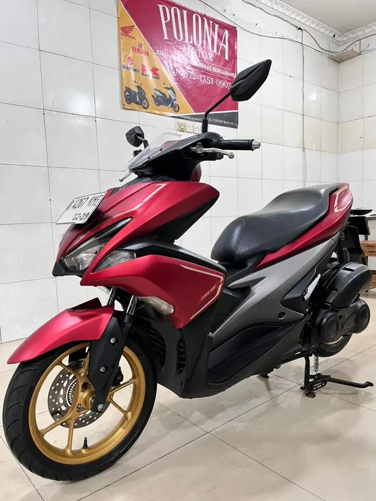 AEROX 2019 ABS TIPE KEYLESS GRESS MESIN HALUS BODY MLUS TIPE TERTINGGI