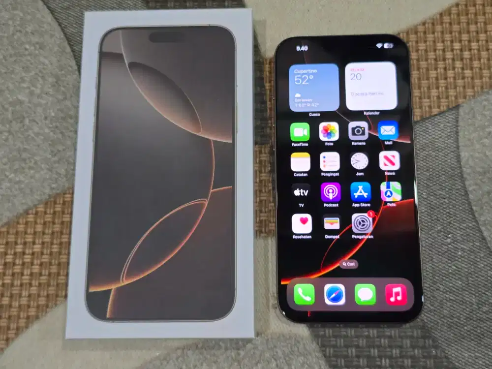 IPHONE 16 PROMAX 256GB DESERT EXS IBOX