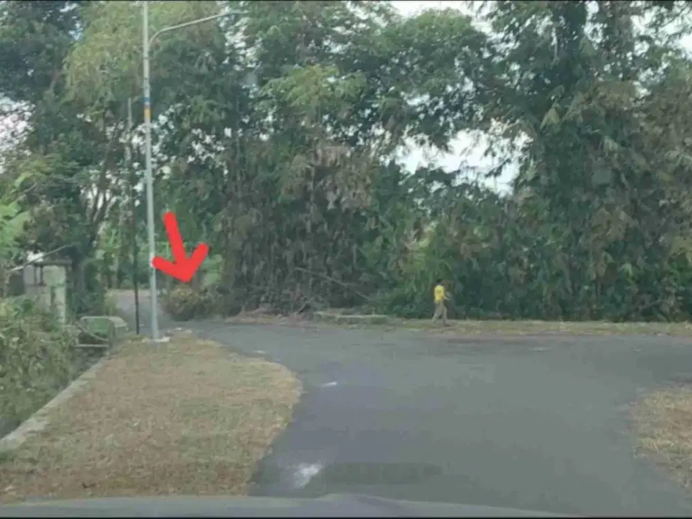 tanah luas 131m2 di utara uii atau barat pasar pakem jl kaliurang km 16