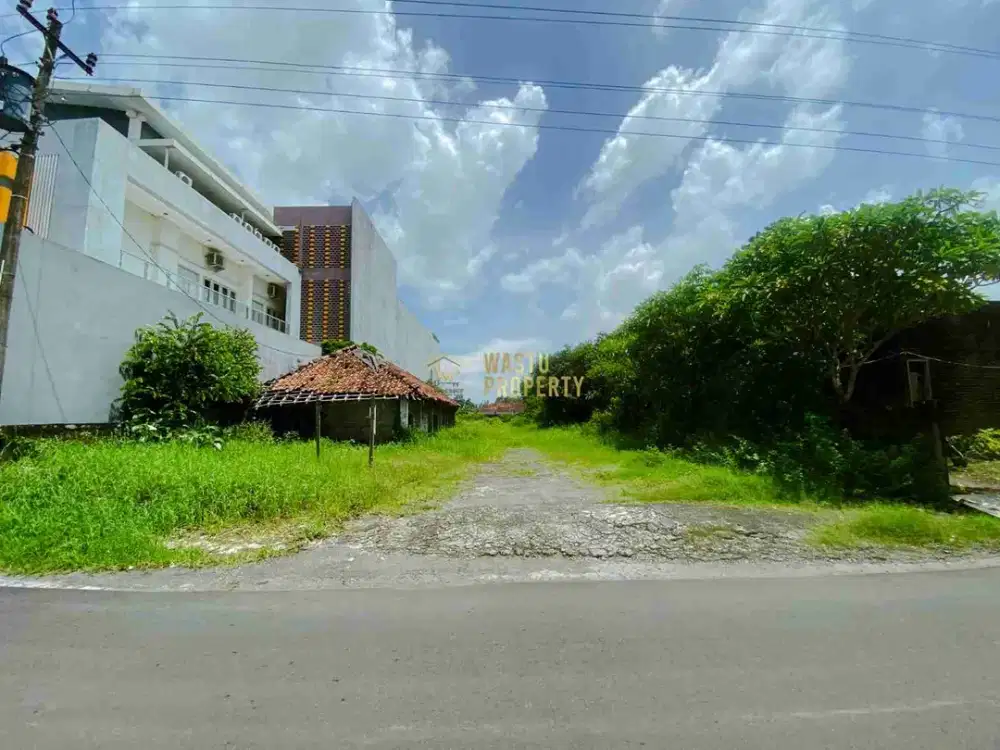 TANAH LUAS SHM PEKARANGAN DI BELAKANG UKRIM KALASAN