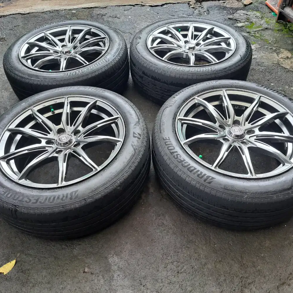 Velg r17 milano for biante serena brv hrv crv innova camry rush terios