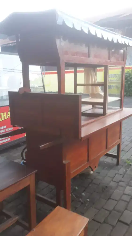 Jual rombong bekas usaha